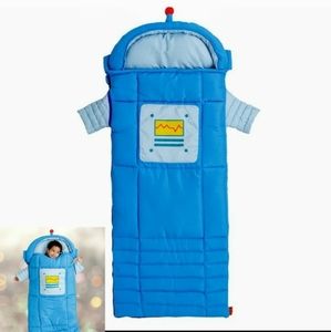 OZARK TRAIL Blue Sparky Robot Kids' Sleeping Bag
